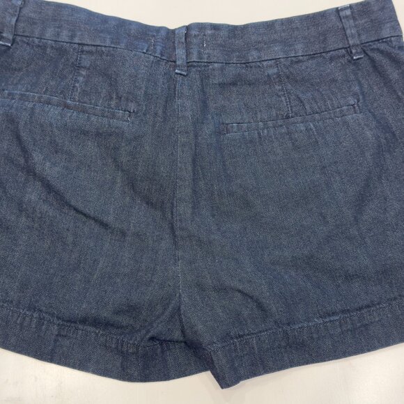 Loft Dark Rinse Soft Denim Shorts, Sz 2/26 - Picture 4 of 5